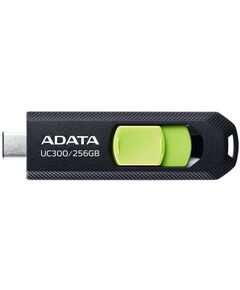 Купить Флеш-диск AData 256Gb UC300 Type-C USB3.2 черный/зеленый [ACHO-UC300-256G-RBK/GN] в компании Зеон