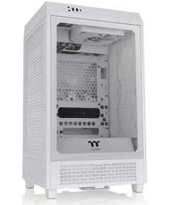 Купить Корпус Thermaltake The Tower 200 белый без БП miniITX 11x120mm 5x140mm 2xUSB3.0 audio bott PSU [CA-1X9-00S6WN-00], изображение 2 в компании Зеон