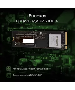 Купить SSD-накопитель Digma Pro 4Tb Top P6 PCIe 5.0 x4 M.2 2280 [DGPST5004TP6T4], изображение 4 в компании Зеон