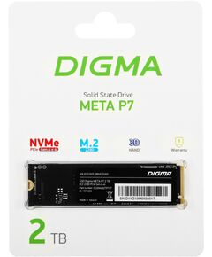 Купить SSD-накопитель Digma 2Tb Meta P7 PCIe 4.0 x4 M.2 2280 [DGSM4002TP73T], изображение 9 в компании Зеон