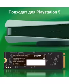 Купить SSD-накопитель Digma 1Tb Meta P21 PCIe 4.0 x4 M.2 2280 [DGSM4001TP21T], изображение 3 в компании Зеон