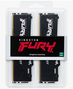 Купить Оперативная память Kingston Fury Beast RGB Gaming 16Gb Kit 2x8Gb DDR5 6000MHz PC5-48000 CL40 DIMM 288-pin 1.35В kit с радиатором RTL [KF560C40BBAK2-16], изображение 4 в компании Зеон