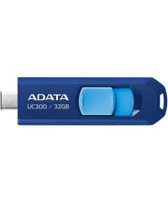 Купить Флеш-диск AData 32Gb UC300 Type-C USB3.2 синий/голубой [ACHO-UC300-32G-RNB/BU] в компании Зеон