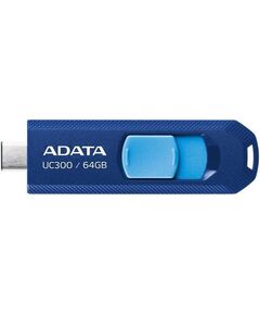 Купить Флеш-диск AData 64Gb UC300 Type-C USB3.2 синий/голубой [ACHO-UC300-64G-RNB/BU] в компании Зеон