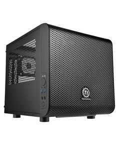 Купить Корпус Thermaltake Core V1 черный без БП miniITX 1x200mm 2xUSB3.0 audio bott PSU [CA-1B8-00S] в компании Зеон