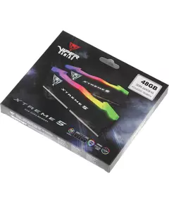 Купить Оперативная память Patriot Viper Xtreme 5 RGB Gaming 48Gb Kit 2x24Gb DDR5 7600MHz PC5-60800 CL36 DIMM 288-pin 1.45В с радиатором RTL [PVXR548G76C36K], изображение 12 в компании Зеон