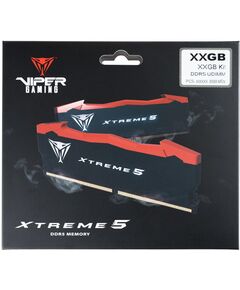 Купить Оперативная память Patriot Viper Xtreme 5 Gaming 48Gb Kit 2x24Gb DDR5 8200MHz PC5-65600 CL38 DIMM ECC 288-pin 1.45В с радиатором RTL [PVX548G82C38K], изображение 2 в компании Зеон