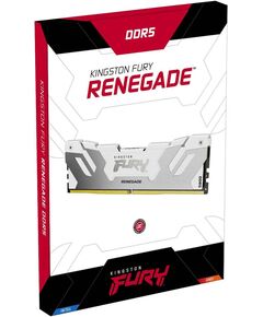 Купить Оперативная память Kingston Fury Renegade  Gaming 16Gb DDR5 8000MHz PC5-57600 CL38 DIMM 288-pin 1.45В single rank с радиатором RTL [KF580C38RW-16], изображение 3 в компании Зеон