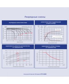 Купить Батарея для ИБП Ippon IP12-200 12В 200Ач [1734540], изображение 9 в компании Зеон