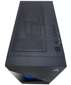 Купить Корпус Azza CSAZ-440 ECLIPSE черный без БП ATX 9x120mm 5x140mm 2xUSB2.0 1xUSB3.0 audio bott PSU, изображение 3 в компании Зеон