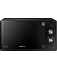 Купить Микроволновая печь Samsung MS23K3614AK/BW 23л, БИОкерамика, цвет чёрный, равномерное распределение микроволн, LED дисплей, изображение 3 в компании Зеон