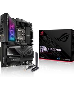 Купить Материнская плата Asus ROG MAXIMUS Z790 HERO Soc-1700 Intel Z790 4xDDR5 ATX AC97 8ch(7.1) 2.5Gg RAID+HDMI, изображение 4 в компании Зеон