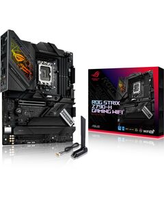 Купить Материнская плата Asus ROG STRIX Z790-H GAMING WIFI Soc-1700 Intel Z790 4xDDR5 ATX AC97 8ch(7.1) 2.5Gg RAID+HDMI+DP, изображение 4 в компании Зеон