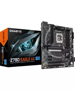 Купить Материнская плата GigaByte Z790 EAGLE AX Soc-1700 Intel Z790 4xDDR5 ATX AC97 8ch(7.1) 2.5Gg RAID+HDMI+DP, изображение 5 в компании Зеон