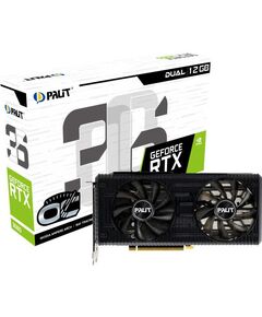 Купить Видеокарта Palit GeForce RTX 3060 12Gb LHR PA-RTX3060 DUAL OC retail PCI-E [NE63060T19K9-190AD] в компании Зеон