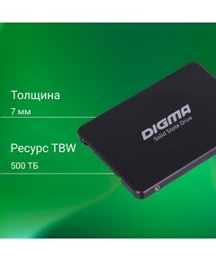 Купить SSD-накопитель Digma 1Tb Run P1 SATA-III 2.5" [DGSR2001TP13T], изображение 4 в компании Зеон