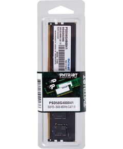 Купить Оперативная память Patriot Signature 8Gb DDR5 4800MHz PC5-38400 CL40 DIMM 288-pin 1.1В single rank RTL [PSD58G480041], изображение 4 в компании Зеон