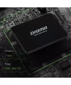 Купить SSD-накопитель Digma 1Tb Run S9 SATA-III 2.5" [DGSR2001TS93T], изображение 5 в компании Зеон