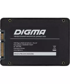 Купить SSD-накопитель Digma 1Tb Run S9 SATA-III 2.5" [DGSR2001TS93T], изображение 7 в компании Зеон