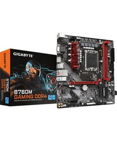 Купить Материнская плата GigaByte B760M GAMING DDR4 Soc-1700 Intel B760 2xDDR4 mATX AC97 8ch(7.1) 2.5Gg RAID+VGA+HDMI+DP, изображение 3 в компании Зеон