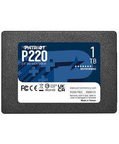 Купить SSD-накопитель Patriot 1Tb SATA-III P220 2.5" [P220S1TB25] в компании Зеон