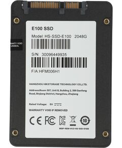 Купить SSD-накопитель Hikvision 2Tb SATA-III 2.5" [HS-SSD-E100/2048G], изображение 3 в компании Зеон