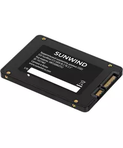 Купить SSD-накопитель SunWind 2Tb SATA-III ST3 2.5" [SWSSD002TS2], изображение 4 в компании Зеон