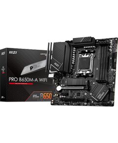 Купить Материнская плата MSI PRO B650M-A WIFI Socket AM5 AMD B650 4xDDR5 mATX AC97 8ch(7.1) 2.5Gg RAID+VGA+HDMI+DP, изображение 5 в компании Зеон