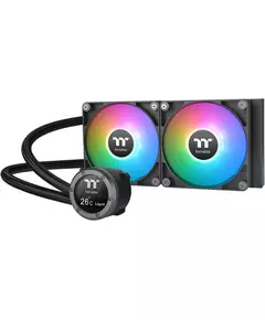 Купить Система водяного охлаждения Thermaltake TH240 V2 Ultra ARGB Soc-AM5/AM4/1151/1200/1700 черный 4-pin 25.8dB Al+Cu LCD RTL [CL-W383-PL12SW-A] в компании Зеон