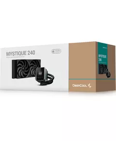 Купить Система водяного охлаждения Deepcool Mystique 240 Soc-AM5/AM4/1151/1200/1700 черный 4-pin 36.49dB Al LCD 1543gr RTL [R-LX550-BKDSNC-G-1], изображение 6 в компании Зеон