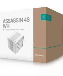 Купить Устройство охлаждения(кулер) Deepcool Assassin 4S Soc-AM5/AM4/1151/1200/2066/1700 белый 4-pin 22.6-29.3dB Al+Cu 250W 1380gr RTL [R-ASN4S-WHGPMN-G], изображение 10 в компании Зеон