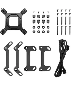 Купить Система водяного охлаждения Deepcool Mystique 240 ARGB Soc-AM5/AM4/1151/1200/1700 черный 4-pin 36.49dB Al LCD 1543gr RTL [R-LX550-BKADSNC-G-1], изображение 4 в компании Зеон