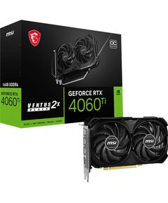 Купить Видеокарта MSI GeForce RTX 4060TI 16Gb PCI-E 4.0 128bit GDDR6 2610/18000 HDMIx1 DPx3 HDCP RTL [RTX 4060 TI VENTUS 2X BL16G OC], изображение 5 в компании Зеон