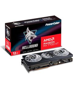 Купить Видеокарта PowerColor Radeon RX 7700XT 12Gb PCI-E 4.0 192bit GDDR6 2226/18000 HDMIx1 DPx3 HDCP RTL [RX7700XT 12G-L/OC], изображение 7 в компании Зеон