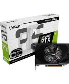 Купить Видеокарта Palit GeForce RTX 3050 6Gb PCI-E 4.0 96bit GDDR6 1042/14000 DVIx1 HDMIx1 DPx1 HDCP RTL [NE63050S18JE-1070F], изображение 4 в компании Зеон