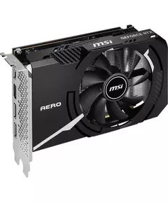 Купить Видеокарта MSI GeForce RTX 4060 8Gb PCI-E 4.0 128bit GDDR6 2490/17000 HDMIx1 DPx3 HDCP RTL [RTX 4060 AERO ITX 8G OC], изображение 2 в компании Зеон