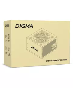 Купить Блок питания Digma DPSU-350W ATX 350W (20+4pin) 120mm fan 2xSATA RTL, изображение 5 в компании Зеон