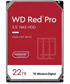 Купить Жесткий диск Western Digital 22Tb NAS Red Pro SATA-III 7200rpm 512Mb 3.5" [WD221KFGX], изображение 2 в компании Зеон