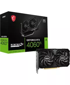 Купить Видеокарта MSI GeForce RTX 4060TI 8Gb PCI-E 4.0 128bit GDDR6 2565/18000 HDMIx1 DPx3 HDCP RTL [RTX 4060 TI 8G VENTUS 2XBLE1OC], изображение 2 в компании Зеон