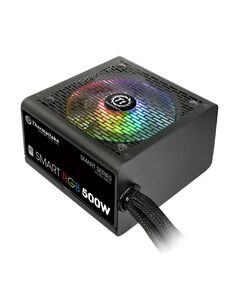 Купить Блок питания Thermaltake Smart RGB 500 ATX 500W 80+ 24pin APFC 120mm fan color LED 6xSATA RTL [PS-SPR-0500NHSAWE-1] в компании Зеон