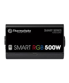 Купить Блок питания Thermaltake Smart RGB 500 ATX 500W 80+ 24pin APFC 120mm fan color LED 6xSATA RTL [PS-SPR-0500NHSAWE-1], изображение 3 в компании Зеон