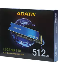 Купить SSD-накопитель AData 512Gb Legend 710 PCIe 3.0 x4 M.2 2280 [ALEG-710-512GCS], изображение 5 в компании Зеон