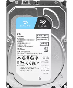 Купить Жесткий диск Seagate 8Tb Video Skyhawk 4KN SATA-III 7200rpm 256Mb 3.5" [ST8000VX010] в компании Зеон