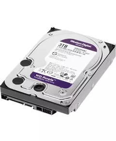 Купить Жесткий диск Western Digital 3Tb Surveillance Purple SATA-III 5400rpm 256Mb 3.5" [WD33PURZ] в компании Зеон