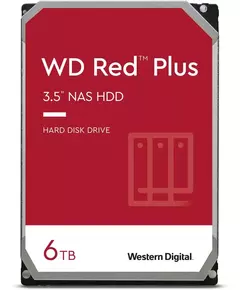 Купить Жесткий диск Western Digital 6Tb NAS Red Plus SATA-III 5640rpm 256Mb 3.5" [WD60EFPX] в компании Зеон