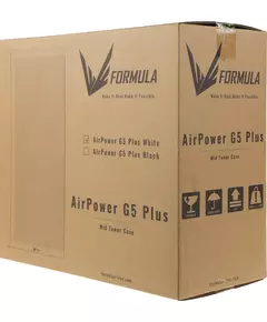 Купить Корпус Formula Air Power G5 Plus W белый без БП ATX 2xUSB2.0 audio bott PSU, изображение 12 в компании Зеон