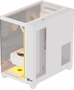 Купить Корпус Formula CRYSTAL Z9 W белый без БП ATX 7x120mm 2xUSB3.0 audio bott PSU, изображение 3 в компании Зеон