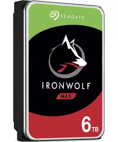 Купить Жесткий диск Seagate 6Tb NAS Ironwolf 4KN SATA-III 5400rpm 256Mb 3.5" [ST6000VN006] в компании Зеон