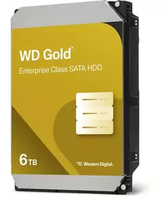 Купить Western Digital 6Tb Server Gold SATA-III 512E 7200rpm 256Mb 3.5" [WD6004FRYZ], изображение 2 в компании Зеон