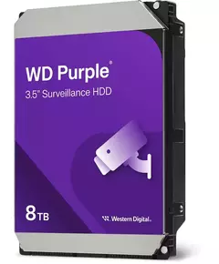 Купить Жесткий диск Western Digital 8Tb Surveillance Purple SATA-III 5640rpm 256Mb 3.5" [WD85PURZ] в компании Зеон